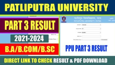 patliputra university part 3 result 2021-24